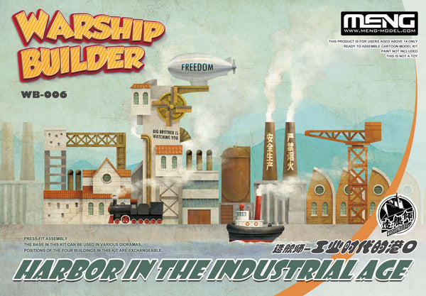 MENG WB006 Warship Builder-Harbour in the Industrial Age 1:EGG