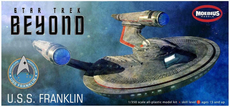 Moebius Models 975 1/350  Star Trek Beyond U.S.S Franklin NX-326