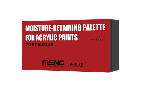 Meng-MTS024 Moisture-Retaining Palette for Acrylics
