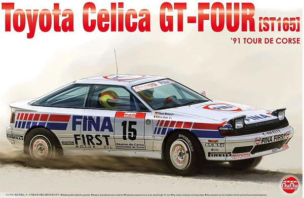 NuNu 24015 1/24 Toyota Celica GT-Four ST165 1991 Tour De Corse