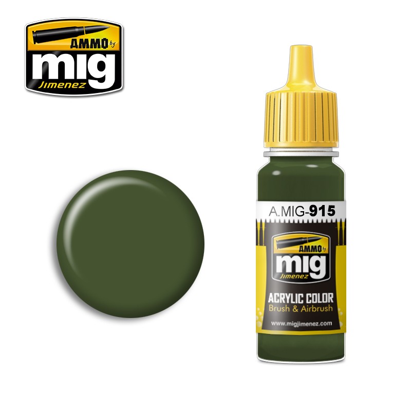 AMMO by Mig 915 Dark Green (BS241)