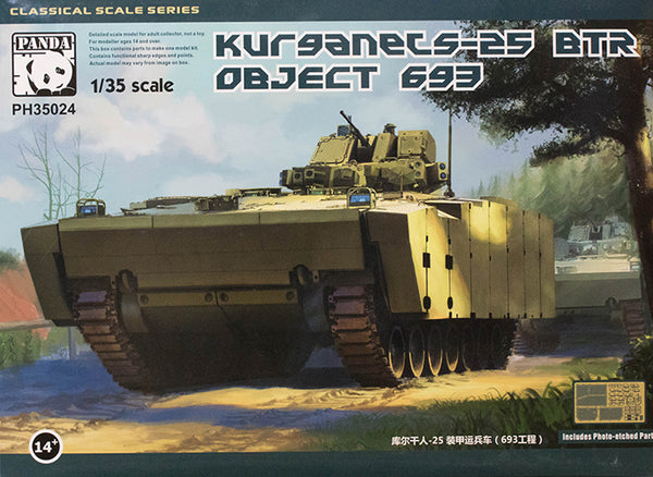 Panda Hobby35024 1/35 APC Object 693 Kurganets-25