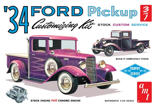 AMT 1120 1/25 1934 FORD PICKUP