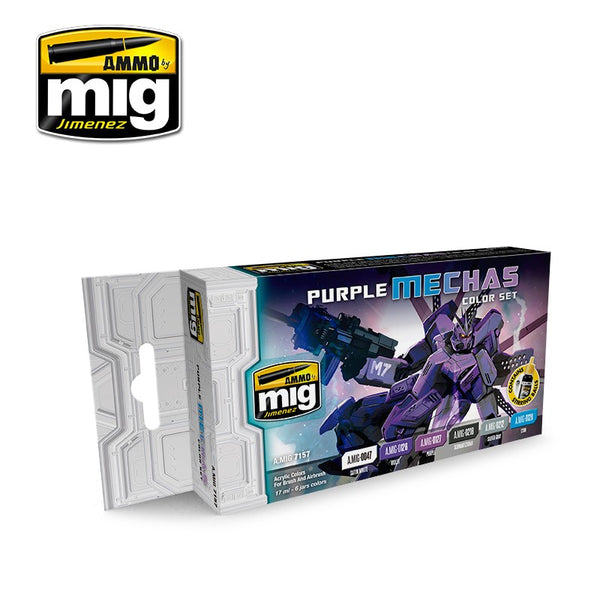 AMMO by Mig 7157 Purple Mechas Color Set