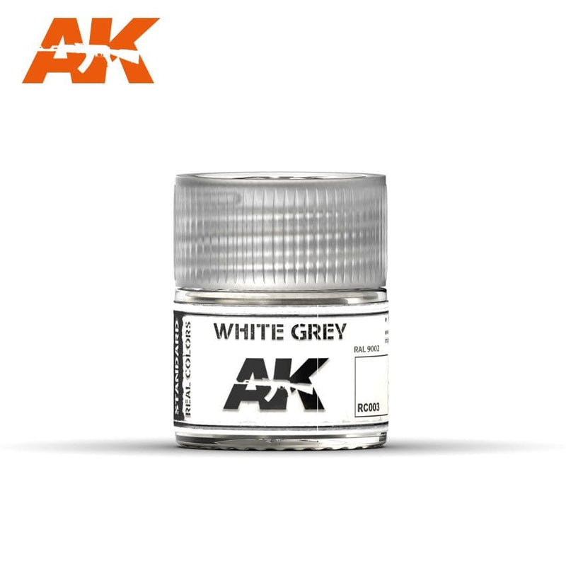 AK Interactive 003 Real Colors : White Grey 10ml