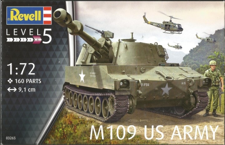 Revell 03265 1/72 M109 US Army