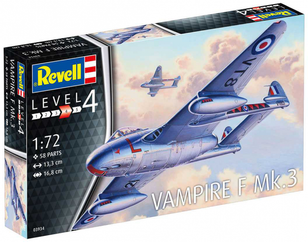Revell 3934 1/72 03934 Vampire F Mk.3