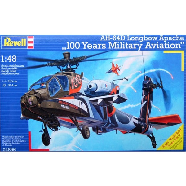 Revell 4896 1/48 AH-64D Longbow Apache 100 Years Military Aviation