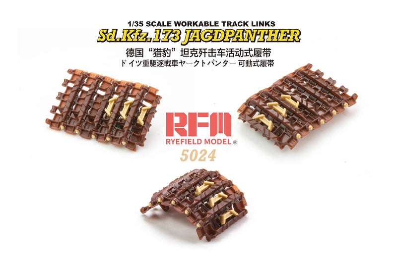 Rye Field Model 5024 1/35  Workable Tracks for Jagdpanther