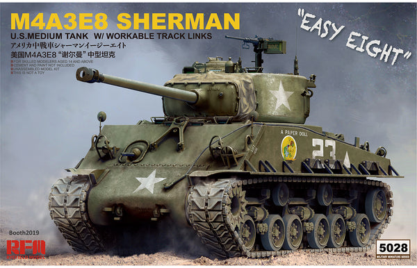 Rye Field Model 5028 1/35 Sherman M4A3E8 Easy Eight
