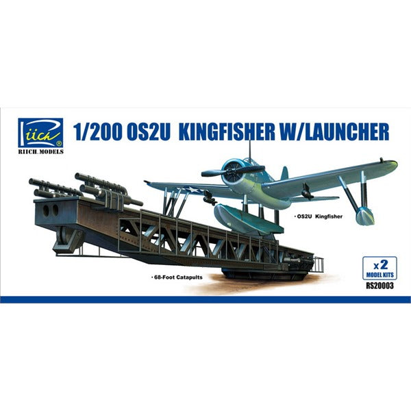 Riich 0003 1/200 OS2U-43 Kingfisher w/ Launcher