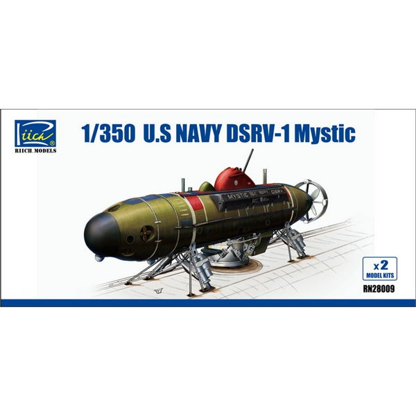 Riich 28009 1/350 DSRV-1 "Mystic" (Deep Submergence Rescue Vehicle)