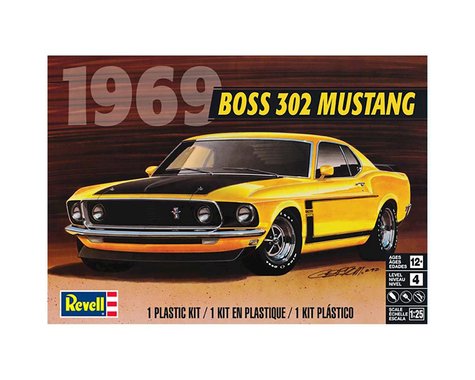 Revell 854313 1/25 '69 Boss 302 Mustang