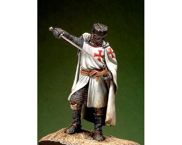 ROMEO Models 54mm Knight Templar - XIII Century