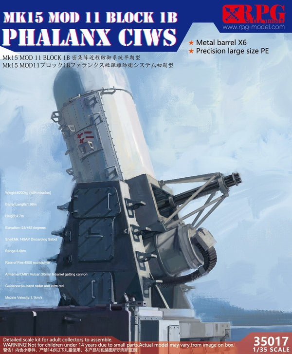 RPG 35017 1/35 MK-15 Phalanx Mod. II Block 1B CIWS