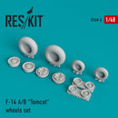 Res/Kit 480006 1/48  F-14 A/B "Tomcat" Wheel Set