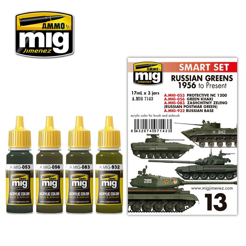 AMMO by Mig 7143 Russian Greens 1956 to present
