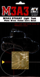 AFV Club AG35010 1/35 M3A3 Stuart Photo Etched Extra Detail