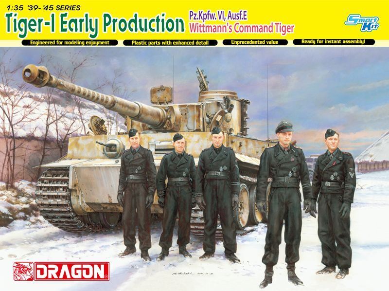 Dragon 6730 1/35 Tiger I Early Production (Michael Wittmann, 1944)