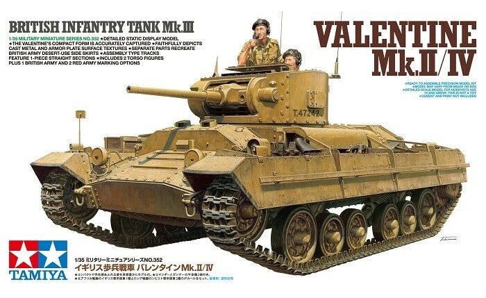 Tamiya 35352 1/35 British Valentine Mk.II/IV
