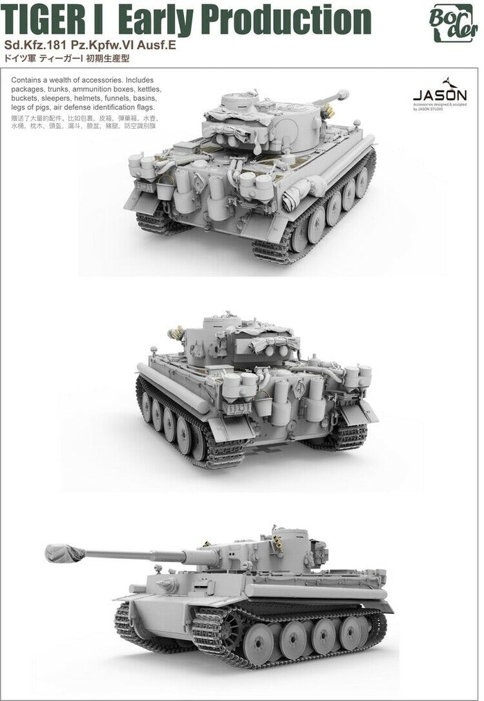 Border Model BT010 1/35 Tiger I Early Production