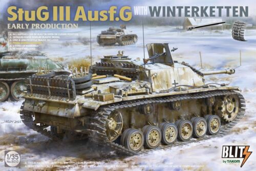 Takom 8010 1/35 StuG.III Ausf.G early production with Winterketten