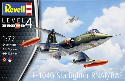 Revell 3879 1/72 F-104G STARFIGHTER RNAF/BAF