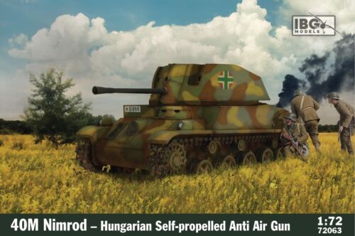 IBG 72063 1/72 Hungarian 40M Nimród Self-Propelled Anti-Aircraft Gun