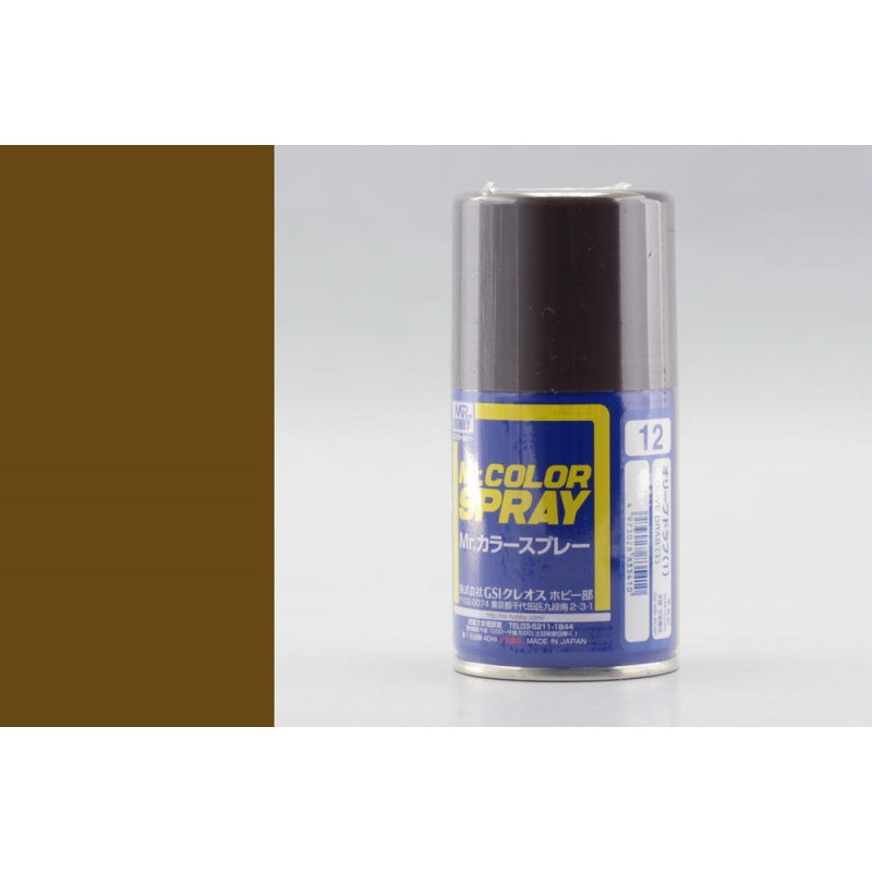 Mr. Hobby Mr. Color Spray S12 Olive Drab (1)