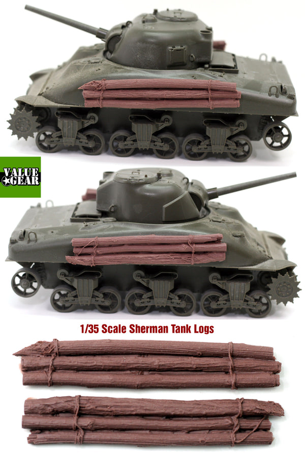 Value Gear SB010 1/35 Sherman Logs Set #1