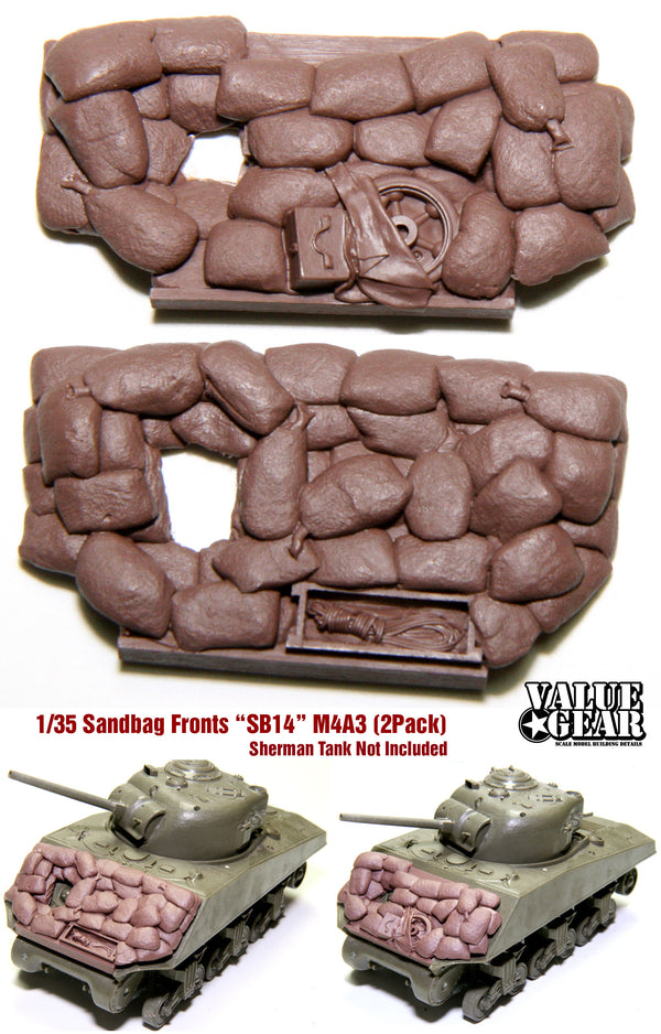 Value Gear SB014 1/35 Sandbag Fronts Set #14