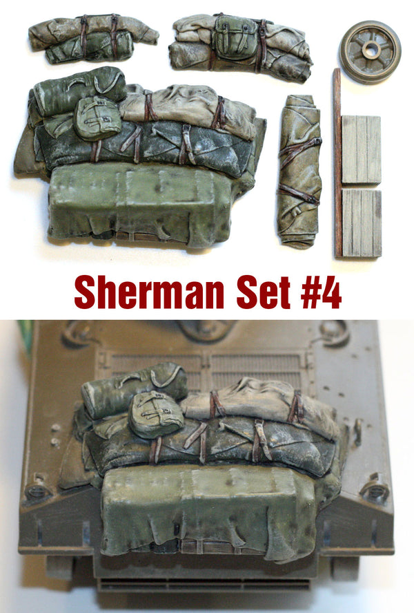 Value Gear SH004 1/35 Sherman Engine Deck & Stowage Set #4
