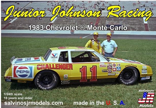 Salvinos JR JJMC1983C 1/24 Junior Johnson '83 Chevrolet Monte Carlo