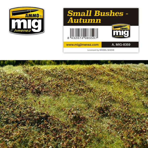 AMMO by Mig 8359 Small Bushes - Autumn