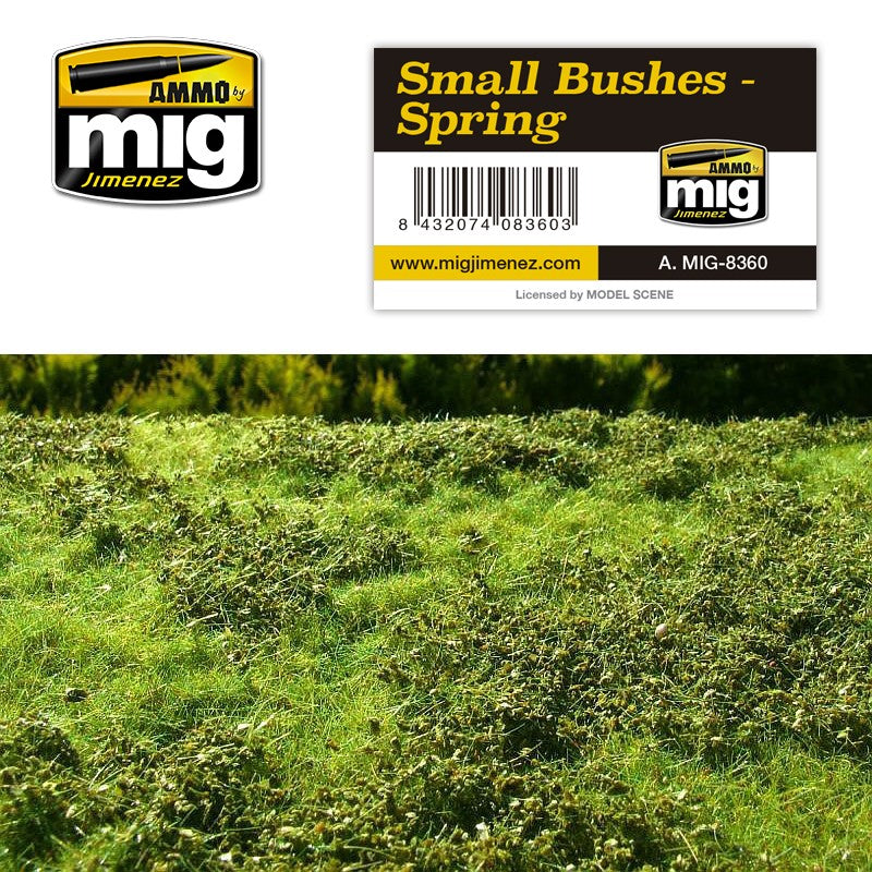 AMMO by Mig 8360 Small Bushes - Spring