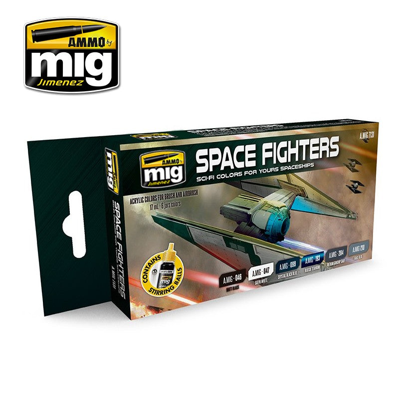 AMMO by Mig 7131 Space Fighters Sci-Fi Color set