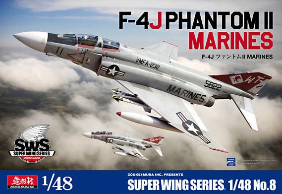 Zoukei Mura SWS 4808  1/48 McDonnell Douglas F-4J Phantom II Marines