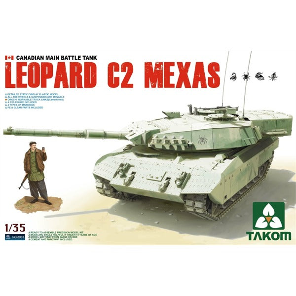 Takom 2003 1/35 Canadian MBT Leopard C2 MEXAS
