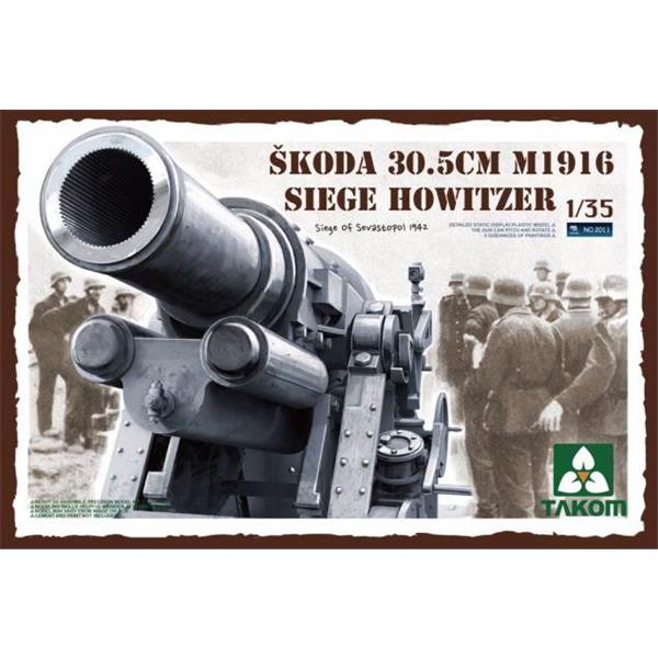 Takom 2011 1/35 Skoda 30,5cm M1916 Siege Howitzer