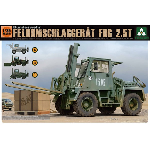 Takom 2021 1/35 Bundeswehr Feldumschlagger≈†t FUG 2,5t