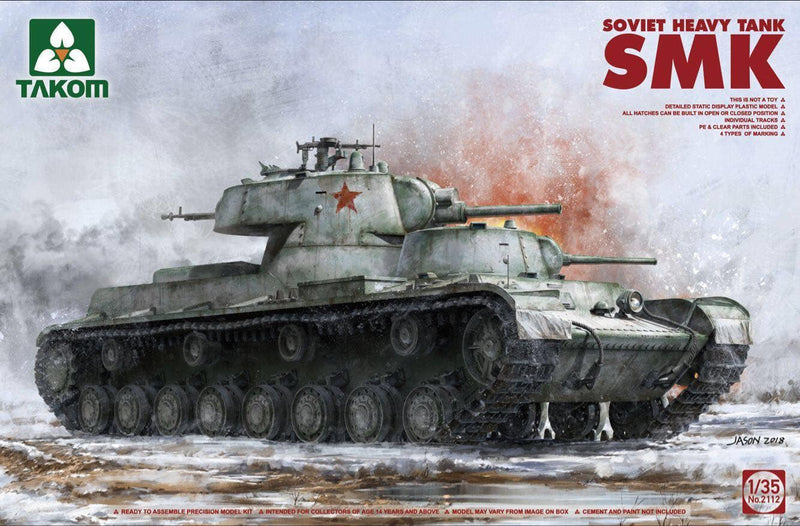 Takom 2112 1/35  Soviet Heavy Tank SMK