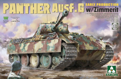 Takom 2134  1/35 Panther Ausf.G Early Production w/Zimmerit
