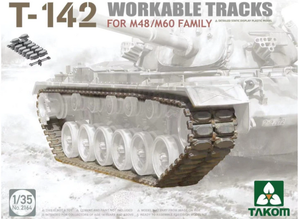 Takom 2164 1/35 T-142 Workable Tracks for M48/M60 Family