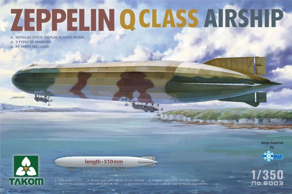 Takom 6003 1/350 Zeppelin Q Class Airship