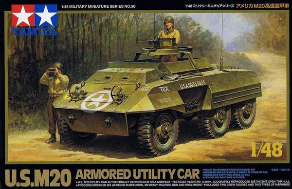 Tamiya 32556 1/48 US M20 Armored Utility Car