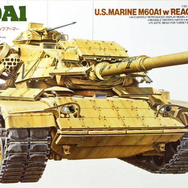 TAMIYA M60A1 MEDIUM TANK 1/35リモコン タミヤ 1/35 ミリタリーミニチュアシリーズ アメリカ M60A1 リ