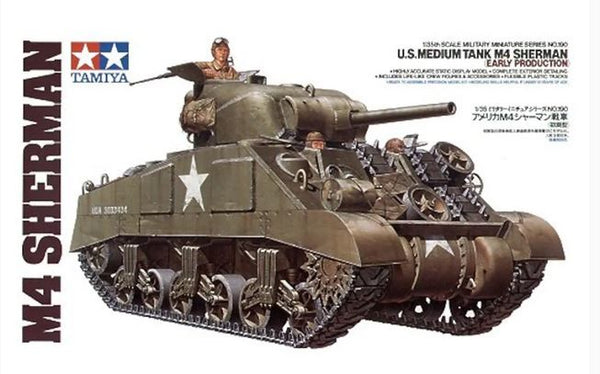 Tamiya 35190 1/35 U.S. M-4 Sherman Early Version