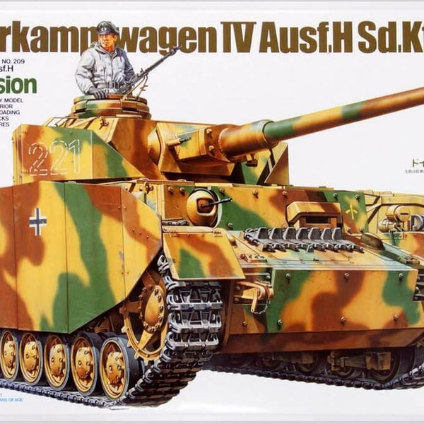 hyt様 Tamiya 1/35 N0.209 German Army IV Tank H Type Initial Type