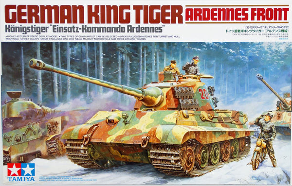 Tamiya 35252 1/35 German King Tiger  - Ardennes Front
