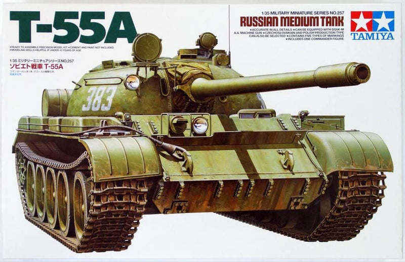 Tamiya 35257 1/35  T-55A Russian Medium Tank